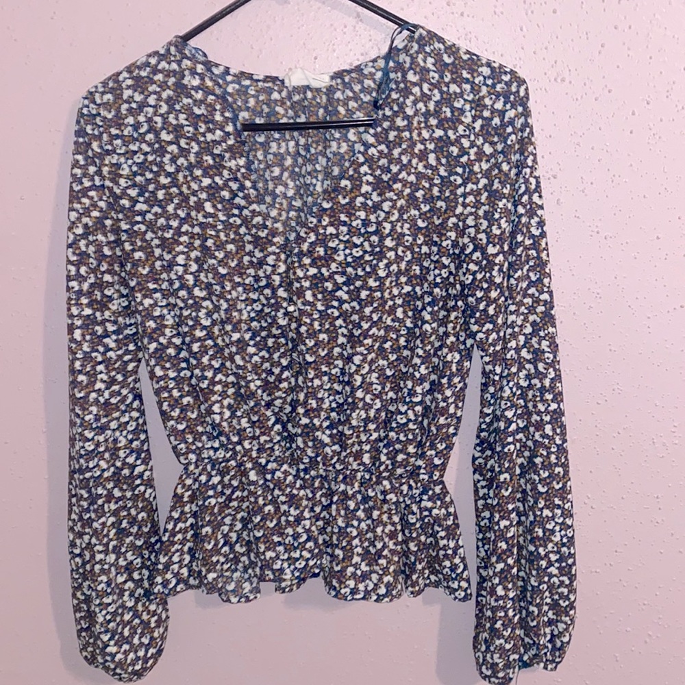 Floral long sleeve